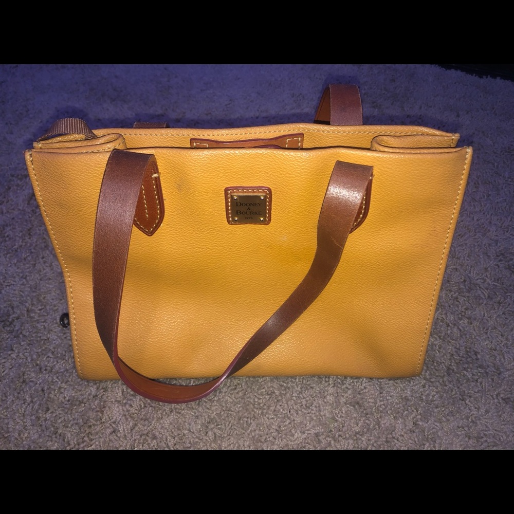 Dooney & Bourke handbag large yellow